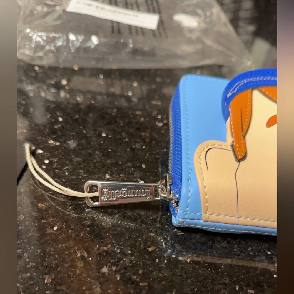 NWT Loungefly Disney Wreck It Ralph Fix It Felix Zip Around Wallet - Picture 5 of 8